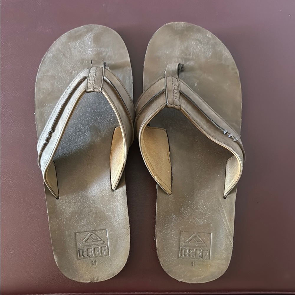 Reef Tan and Brown Sandals